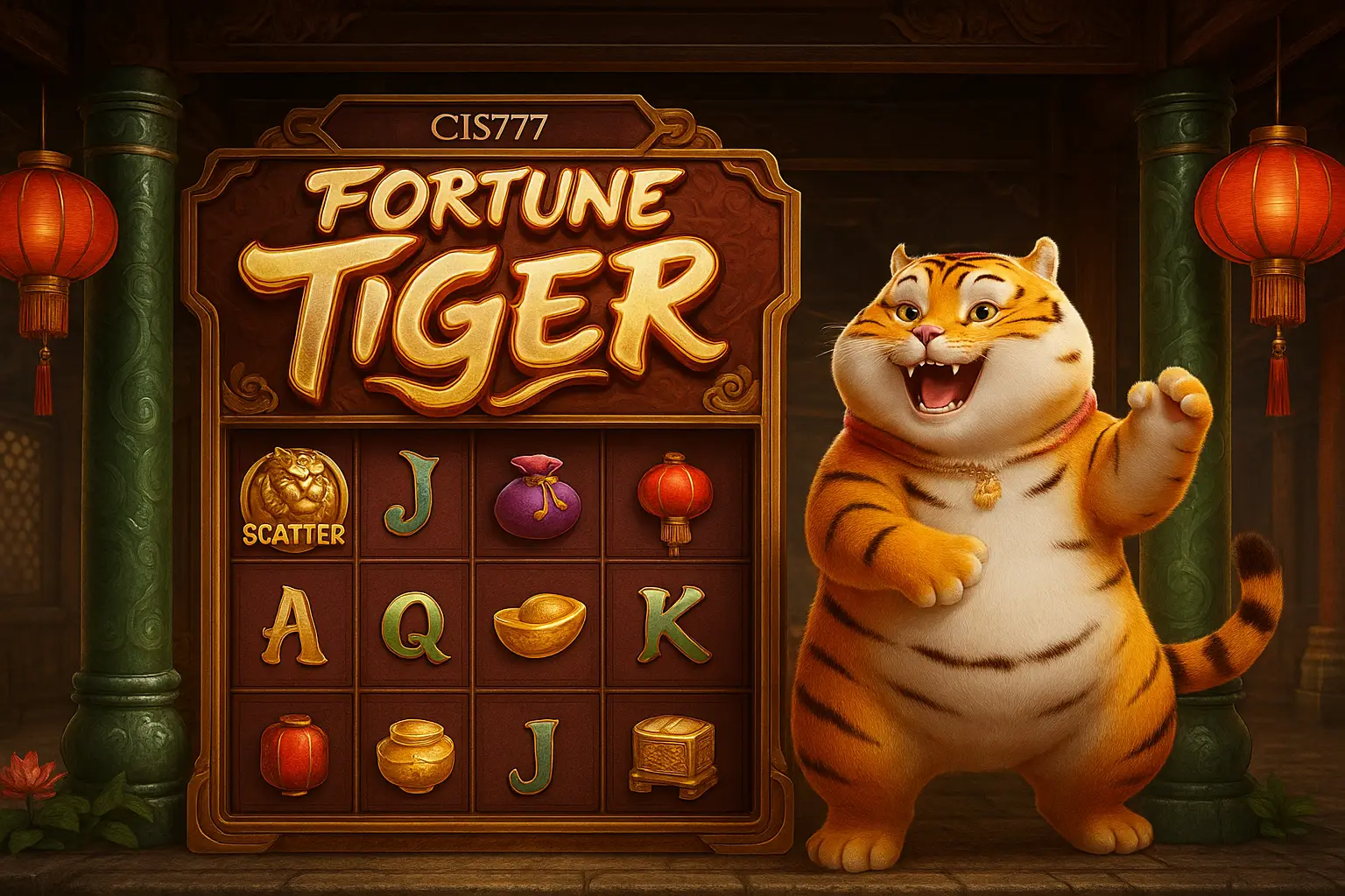Fortune Tiger é um jogo imperdível no CIS777 Casino