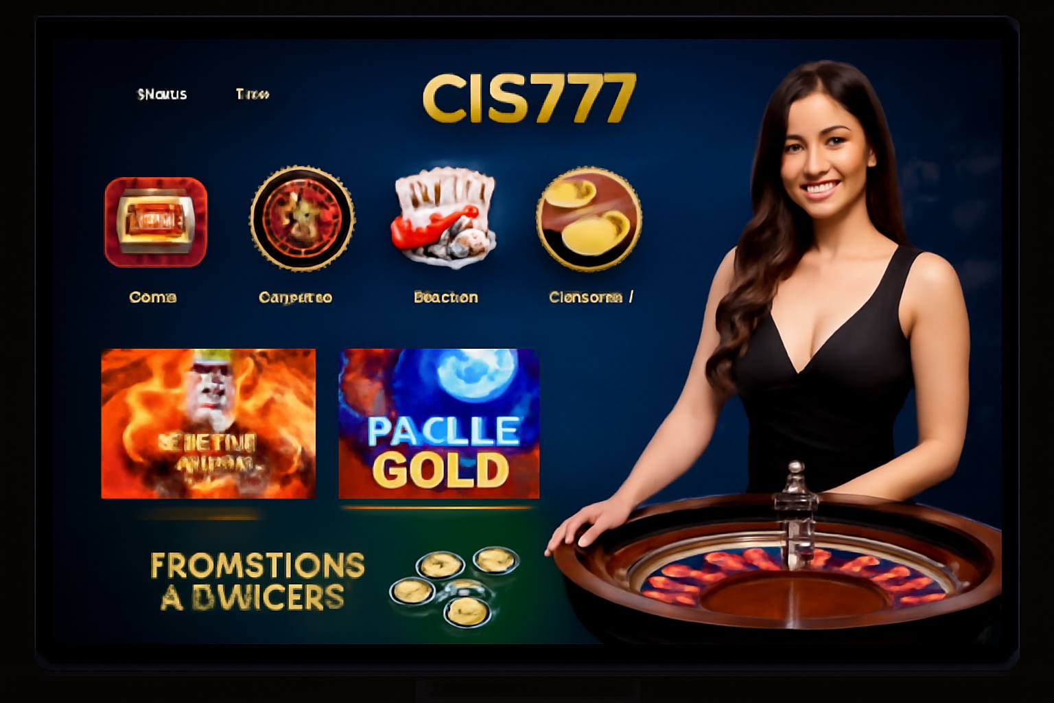 Jogos de cassino online CIS777